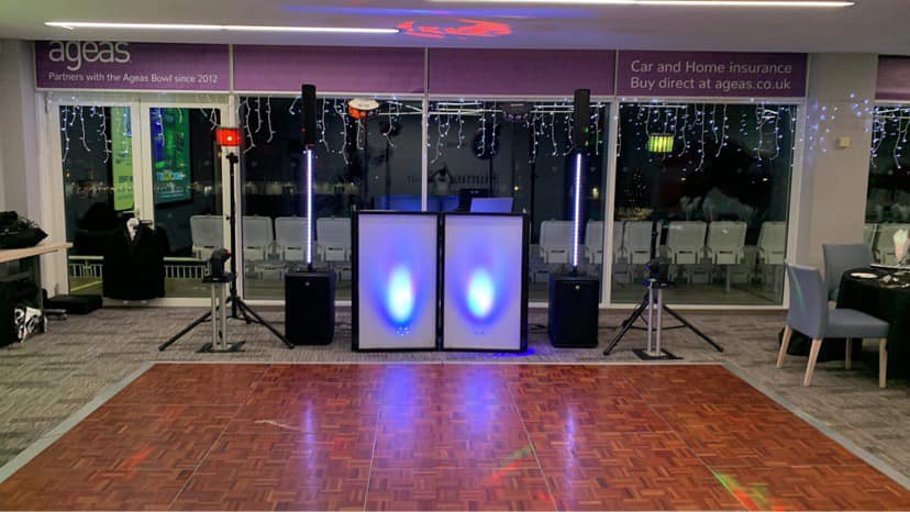 A ProDJ Portsmouth DJ set-up at an event in Southampton