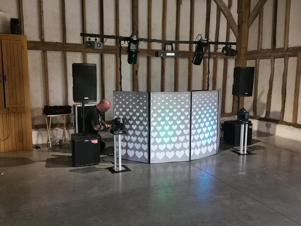 A ProDJ Portsmouth DJ set-up at a venue in Chichester A ProDJ Portsmouth DJ set-up at a venue in Chichester